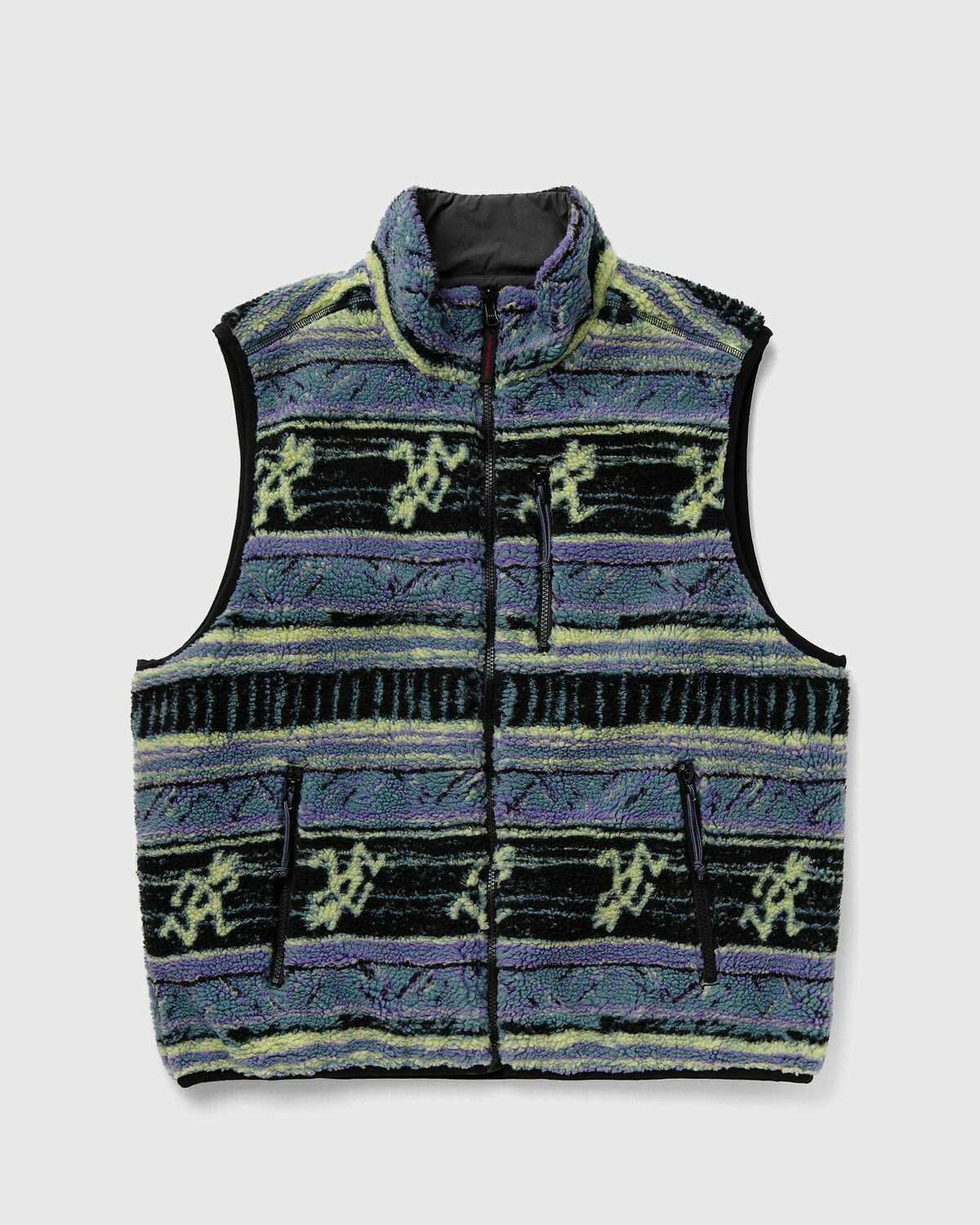 thisisneverthat gramicci ベスト Thisisneverthat X Gramicci Reversible Fleece Vest Multi