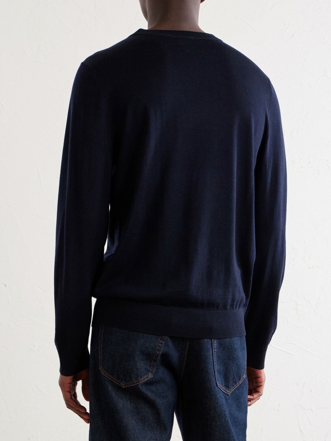 Paul Smith - Merino Wool Sweater - Blue