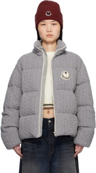 Moncler Genius Moncler x Palm Angels Gray Austru Down Jacket
