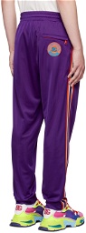 Dolce & Gabbana Purple Polyester Lounge Pants