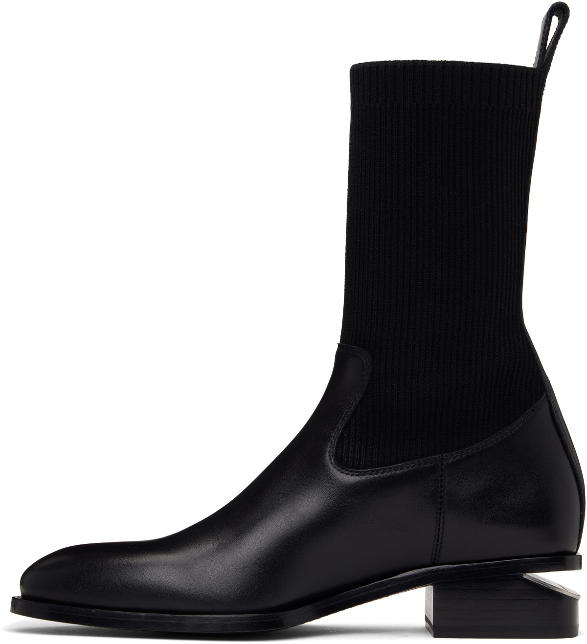 Alexander Wang Black Kane Sock Boots