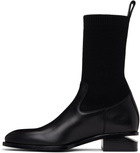 Alexander Wang Black Kane Sock Boots