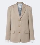 Acne Studios Layered wool blazer