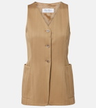 Max Mara Falla cotton vest