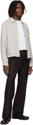 Lacoste Brown Twill Trousers