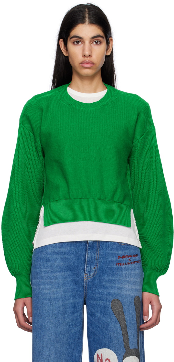 Stella Bubble-Sleeve Sweater