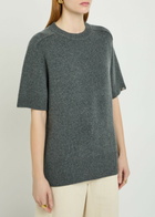 Extreme Cashmere N°454 Scott Cashmere-blend top - Dark Grey - One Size