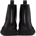 Kenzo Black K-Mount Lace-Up Boots