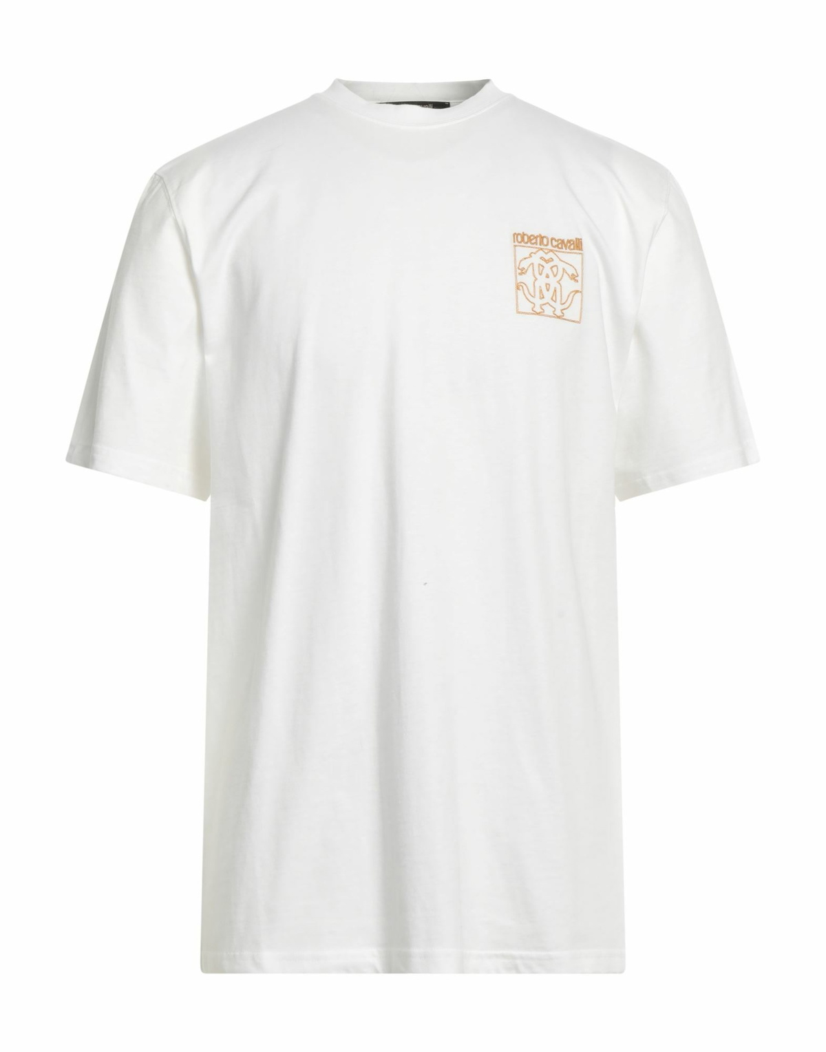 Roberto Cavalli Mens T-shirt in White