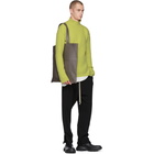 Rick Owens Green Fisherman Turtleneck