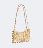 Rabanne 1969 Nano embellished top-handle bag