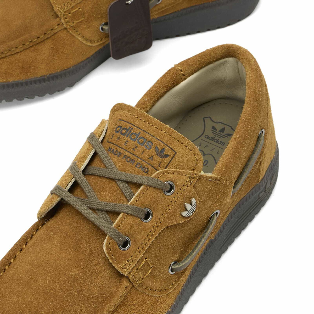 END. x Adidas Men's Lytham SPZL Sneaker in Brown