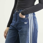 Adidas Women's Dad Jeans in Indigo Denim