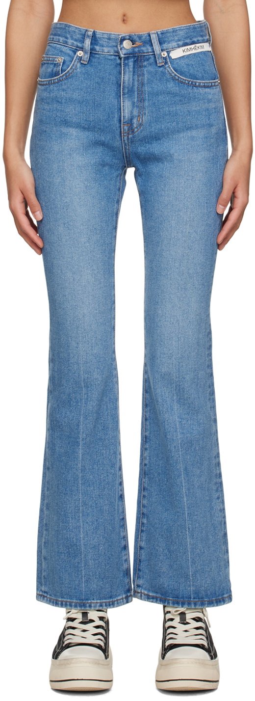 KIMHĒKIM Blue Flared Jeans KIMHĒKIM