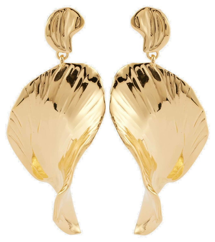 Photo: Oscar de la Renta Petal drop earrrings