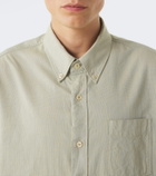 The Row Pompeo cotton chambray shirt