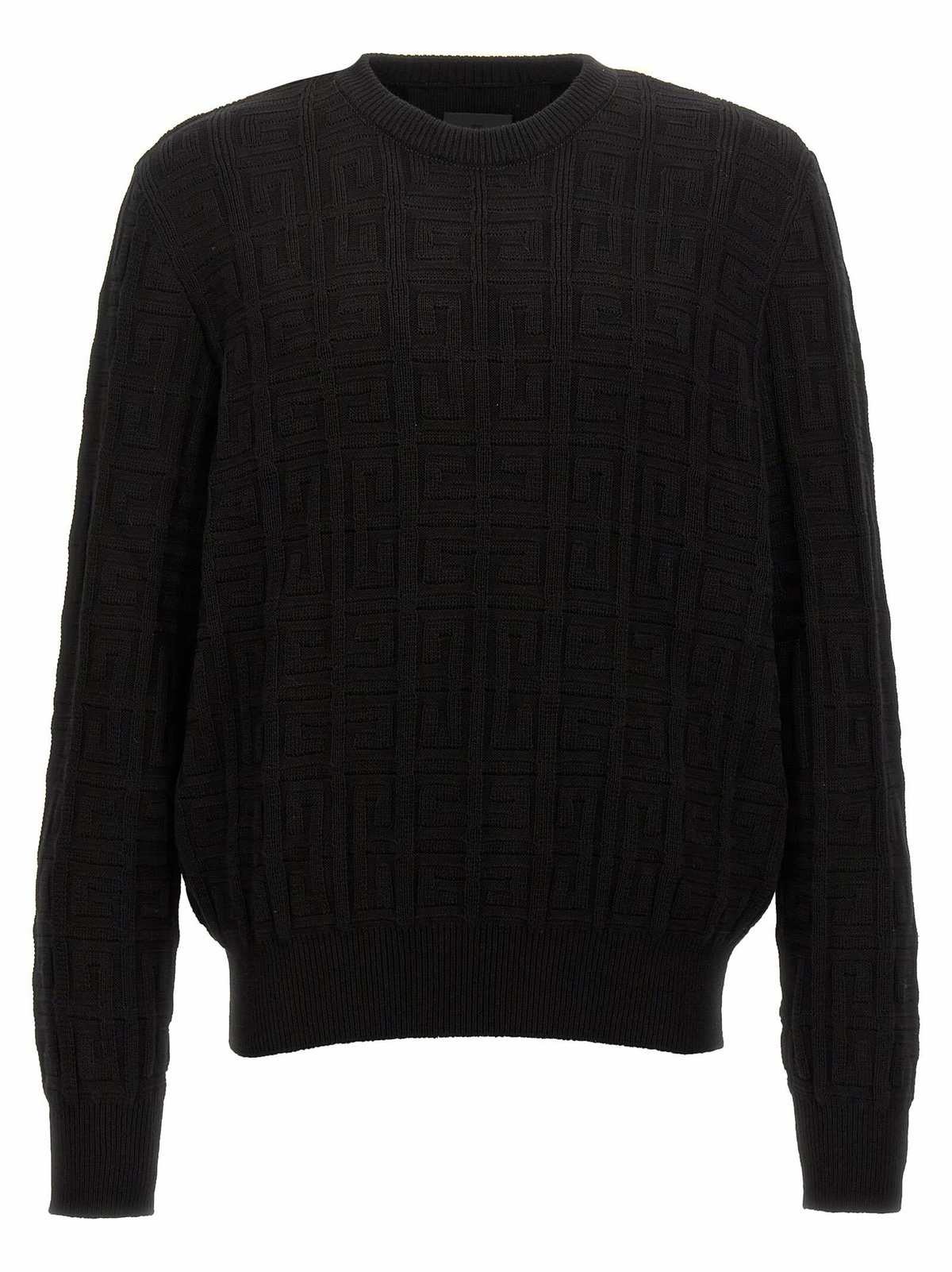 Givenchy Black and Red Refracted Sweater Givenchy Givenchy Black and Red Refracted Sweater Givenchy