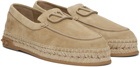 Valentino Garavani Beige VLogo Espadrilles