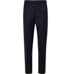 A.P.C. - Slim-Fit Virgin Wool-Flannel Suit Trousers - Blue
