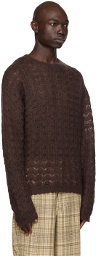 CMMN SWDN Brown Elnar Sweater
