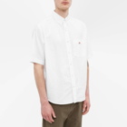 Danton Men's Short Sleeve Oxford Shirt in White