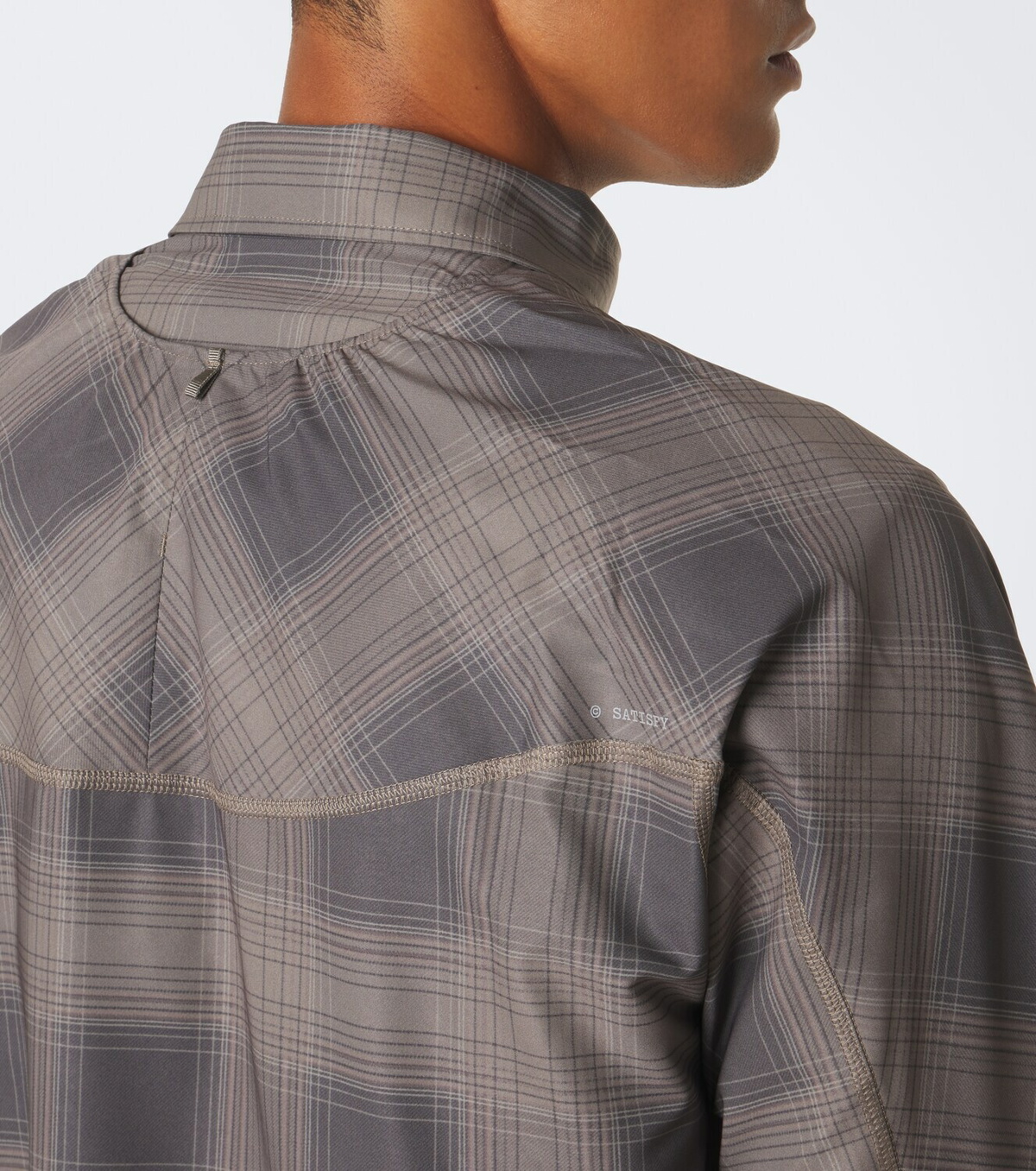 Satisfy Plaid flannel jacket