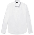 Theory - Sylvain Slim-Fit Stretch Cotton-Blend Shirt - White