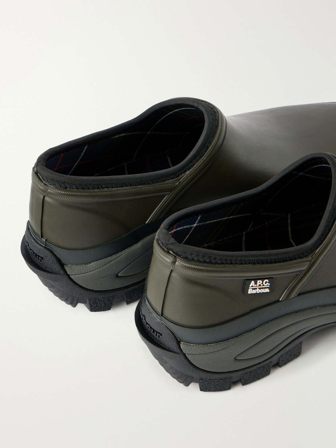 Barbour - A.P.C. Rubber Clogs - Green