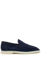 Aurélien Yacht Suede Loafers Navy