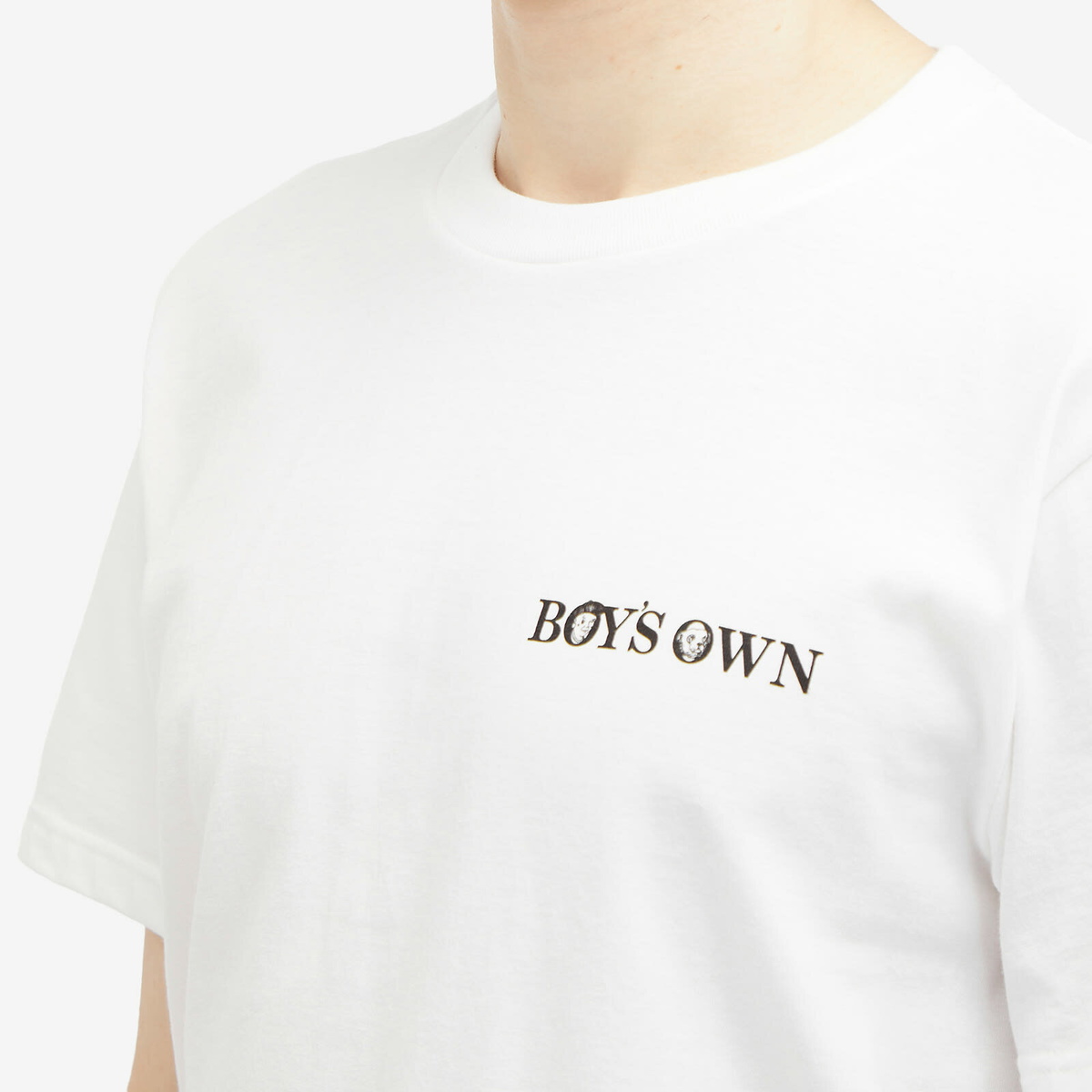Boys Own Men's Police Brutality Print T-Shirt in White