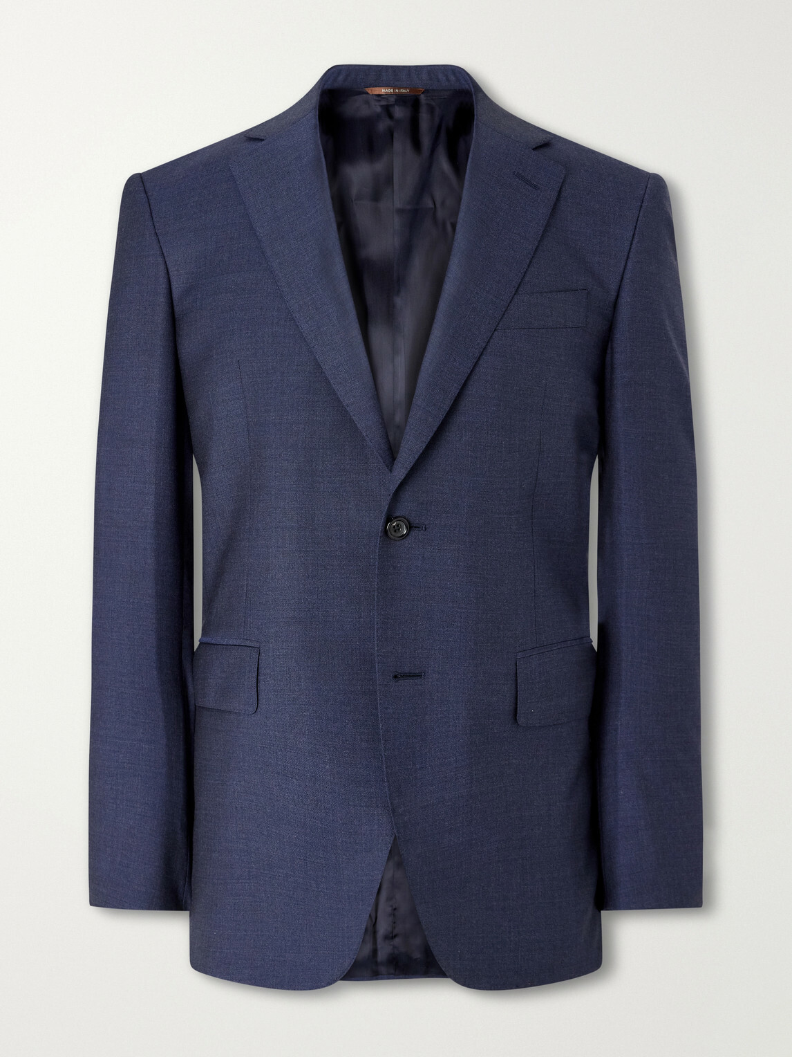 Canali - Impeccabile Wool-Fresco Suit Jacket - Blue