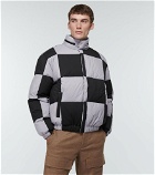 Kenzo - Checked quilted down jacket