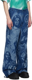 Gerrit Jacob Blue Wide-Leg Jeans