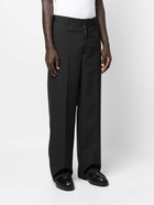 GIVENCHY - Wide Leg Wool Trousers