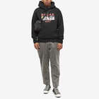 Bedwin & The Heartbreakers Men's Chester Pop Art Hoody in Black