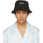 Jacquemus Black Le Bob Gadjo Bucket Hat