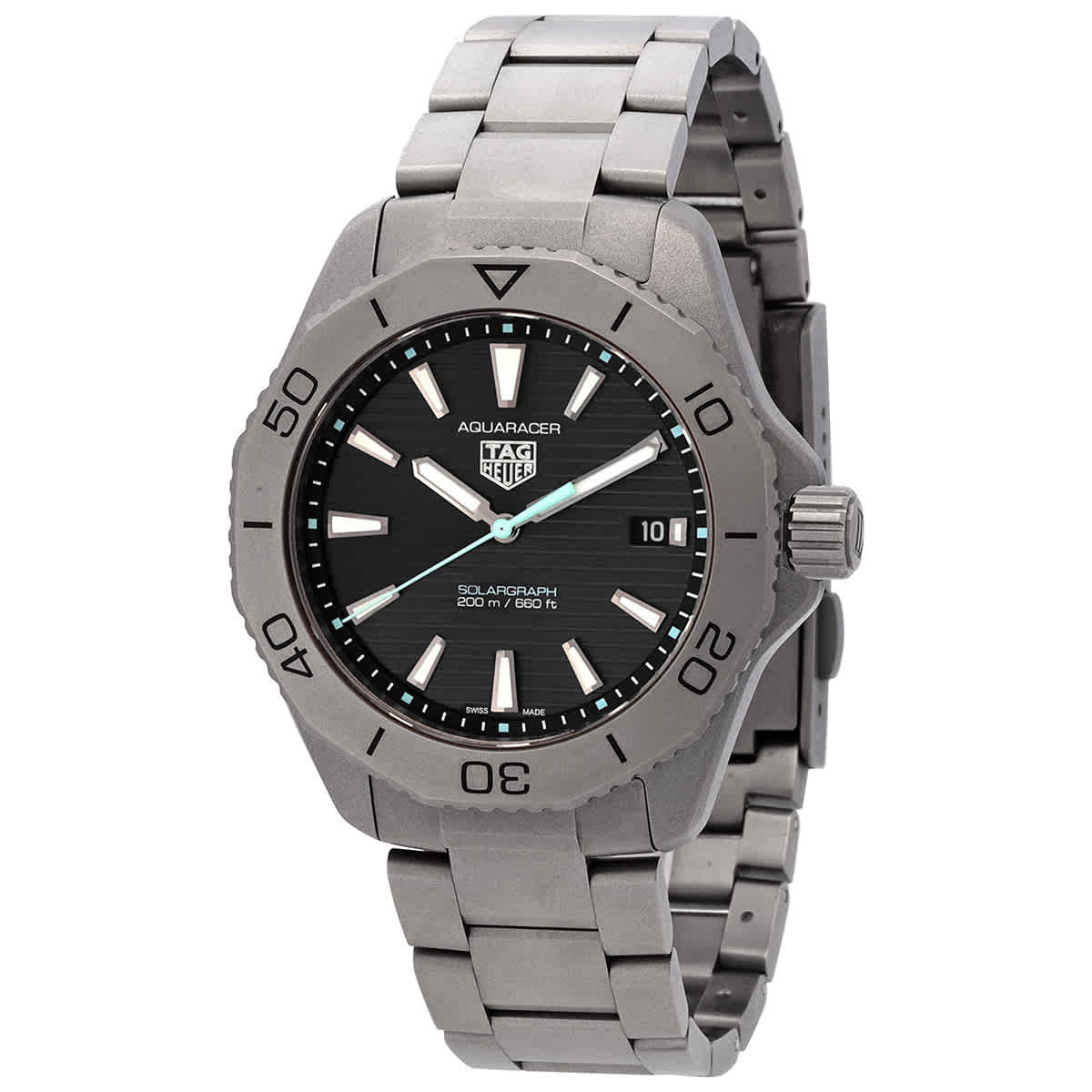 Tag Heuer Aquaracer Quartz Black Dial Mens Watch WBP1180.BF0000