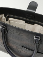 Berluti - Toujours Scritto Venezia Leather Tote Bag