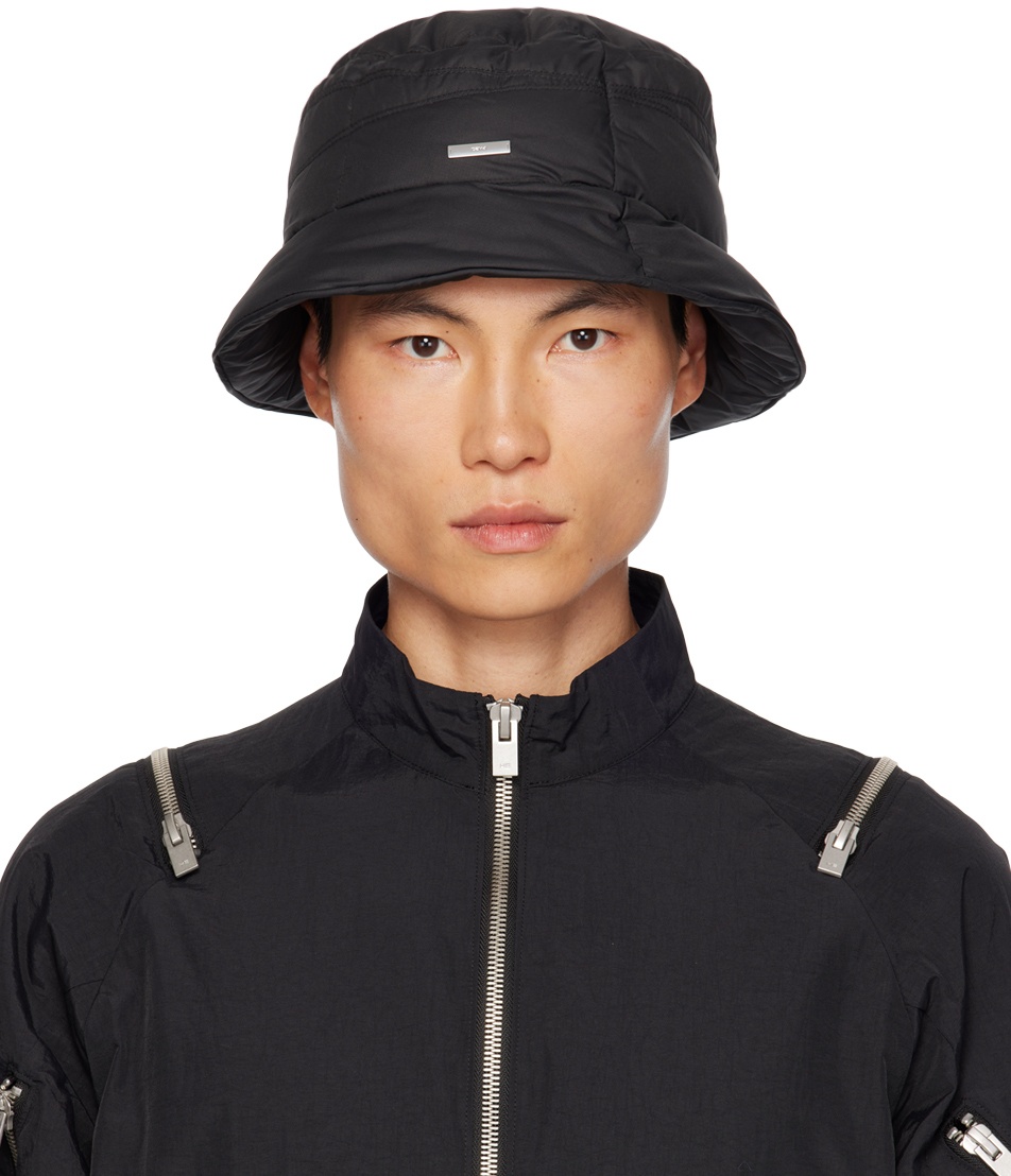Photo: C2H4 Black Quilted Down Bucket Hat