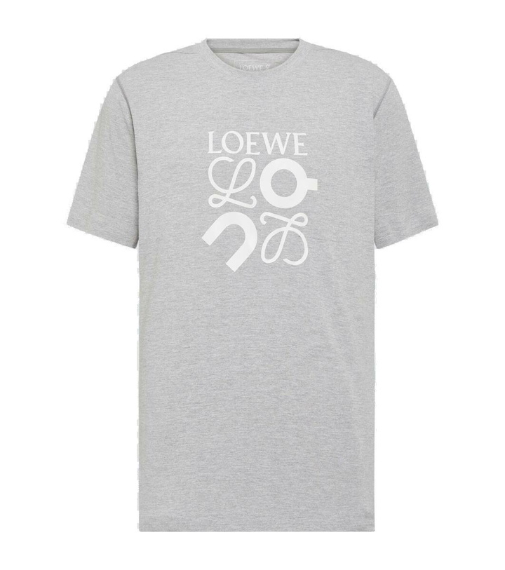 Photo: Loewe x On Active logo jersey T-shirt