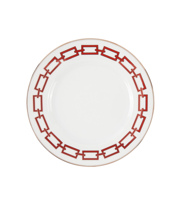 Photo: Ginori 1735 Catene porcelain dessert plate