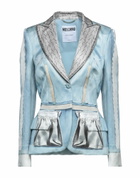 Moschino Womens Blazer Azure