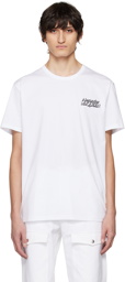 Alexander McQueen White Embroidered T-Shirt