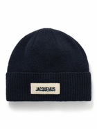 Jacquemus - Logo-Appliquéd Merino Wool Beanie