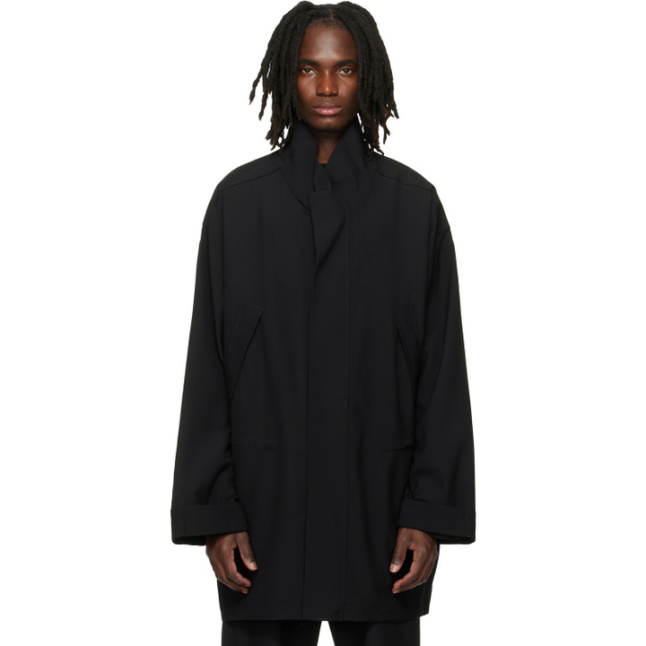 Photo: Fear of God Black Ripstop Parka Coat