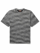 Missoni - Space-Dyed Cotton-Jersey T-Shirt - Black