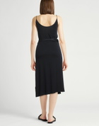 Majestic Filatures Womens Midi dress in Black