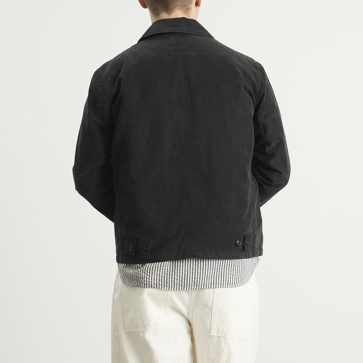 YMC Men's Garment Dye Repetition Jacket in Black