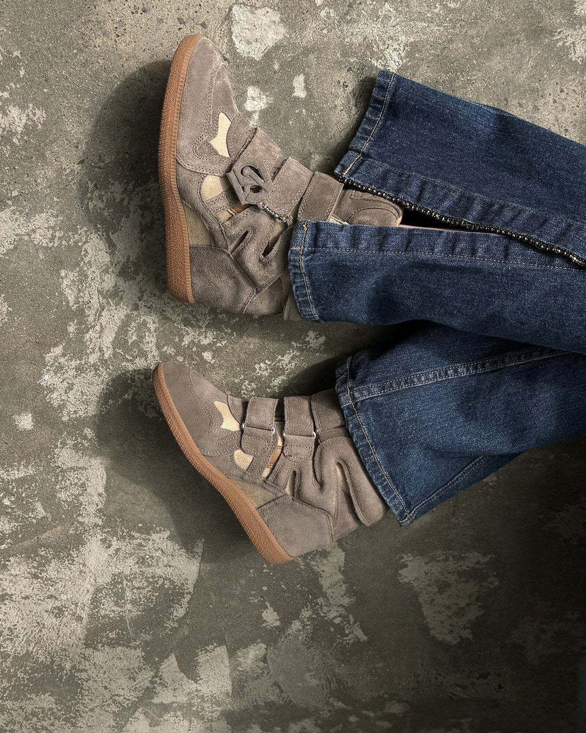 Steve Madden Mavis Sneakers in Taupe