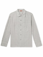 Barena - Striped Cotton-Seersucker Shirt - Gray